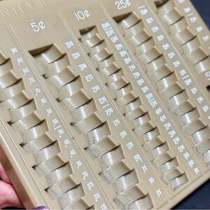 Vintage Coin Sorter Tray. Coin collectors. Bank memorabilia. Countex II